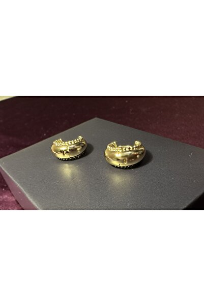 Soulistic Collection أقراط دائرية ذهبية اللون من Xuping