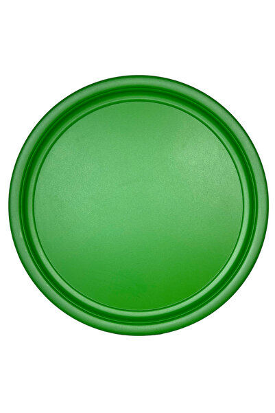 hemlife صينية تقديم معدنية مستديرة مقاس 51 سم للشاي والقهوة والكيك، صينية تقد...