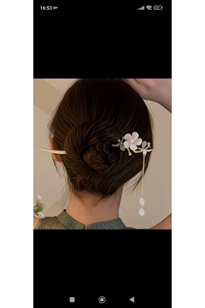 MİLALAZO Vintage Floral Chinese Hairpin