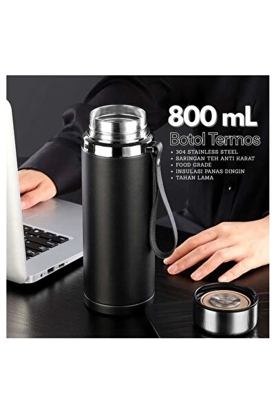 Bisbell Stainless Steel Vacuum Bottle 800ML, Thermal Insulated Water Bottle,B...