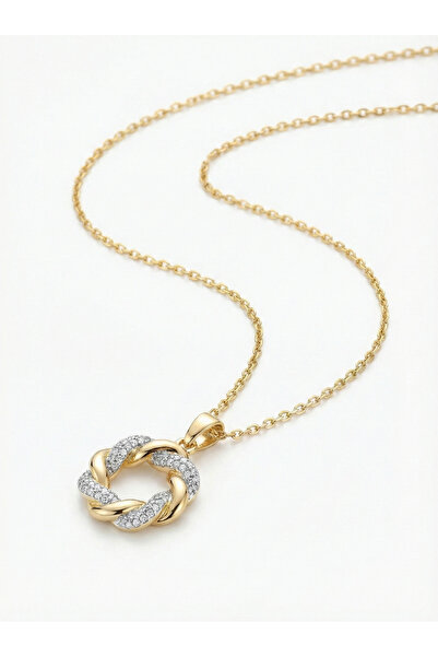 Bluw Jewelry Artistic Transitional Zircon Stone Vintage Necklace