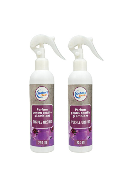 Galaxy Clean Pachet 2 parfumuri pentru textile 250ml Purple Orchid