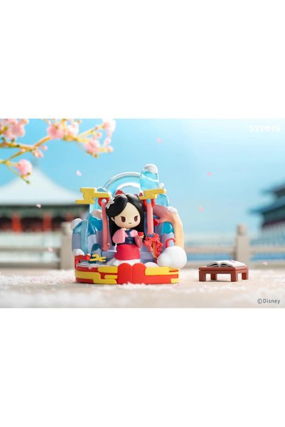 52 Toys blind box: Disney Princess D-baby Series Floral Swing, 1 random piece, Dreamy Collectible Figure