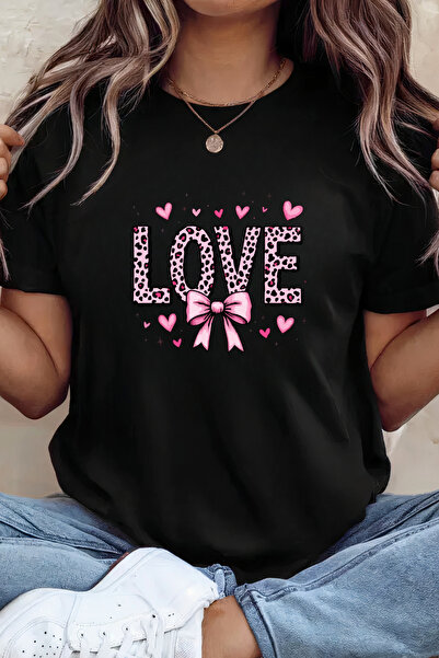 Sarah's Boutique Women's T-shirt – 100% cotton – "Pink Love"