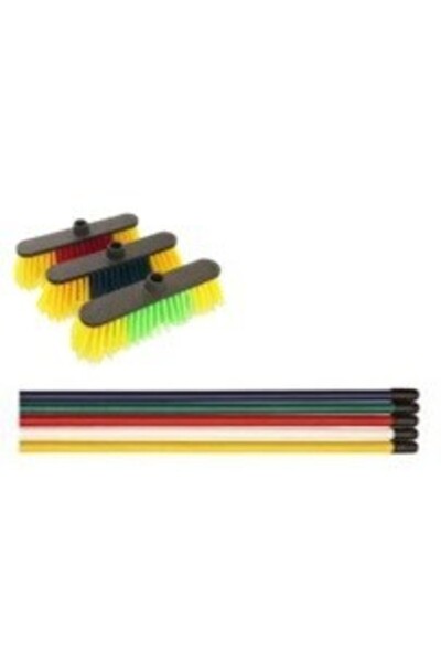 GCCE Plastic Cleaning Soft Brush with Wooden Handle