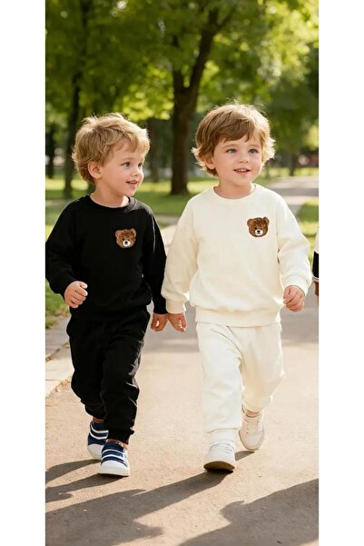 ciklet kids Boy's Top and Bottom 2-Piece Set Cotton