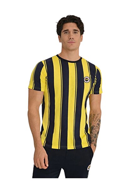 Fenerbahçe ERKEK TRİBÜN ÇUBUKLU T-SHİRT