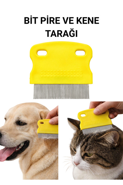 VETIXIR Cat Dog Lice Flea Tick Comb