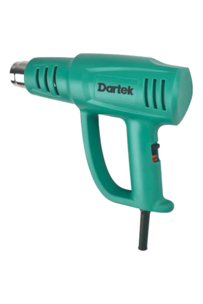 DARTEK مسدس حراري PHG-01-2000 بقوة 2000 واط - مسدس هواء ساخن عالي الطاقة للاس...