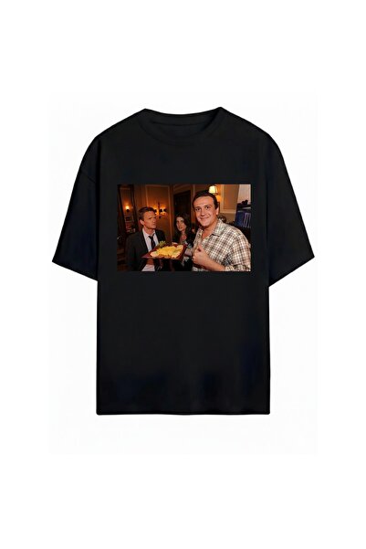 SVART WEAR How I Met Your Mother Baskılı Unisex Oversize T-Shirt
