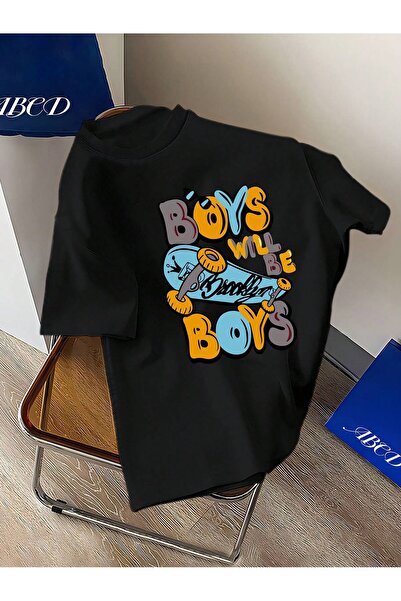 Velostra Kids Boys Skateboard Printed Oversize Comfortable Daily Use Combed C...