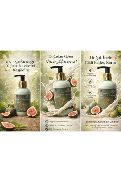 Tariş İNCİR ÇEKİRDEĞİ YAĞLI EL & VÜCUT LOSYONU