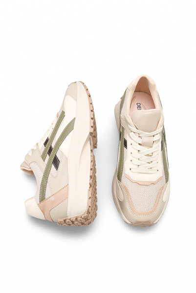 DELSOLERA Women's Daily High Sole Stylish Lace-Up Orthopedic Sole Comfortable...