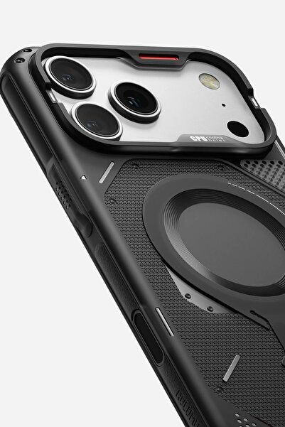 Aulumu حافظة خارجية متينة متوافقة مع iPhone 17 Pro مع ميزة MagSafe - غطاء حما...