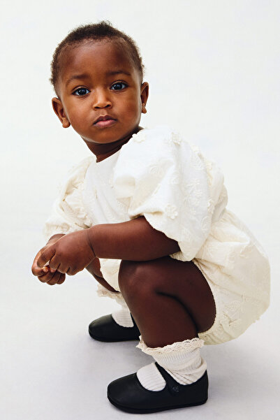 H&M Nakış İşlemeli Tulum