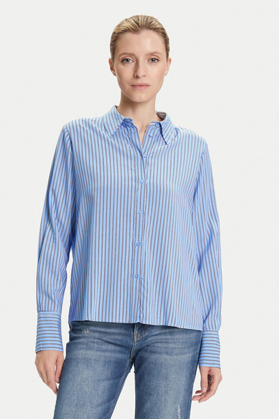 ONLY Onlberit Regular Fit Striped Classic Collar Long Sleeve Shirt Shirt 1532...