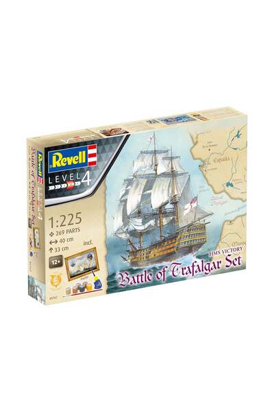 REVELL Set cadou Bătălia de la Trafalgar Scara 1:225