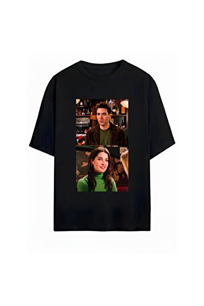 SVART WEAR تي شيرت مطبوع عليه How I Met Your Mother للجنسين مقاس كبير