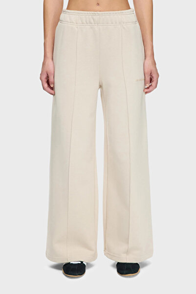 LES BENJAMINS Çimalı Pamuklu Regular Fit Normal Bel Geniş Paça Pantolon PANTO...