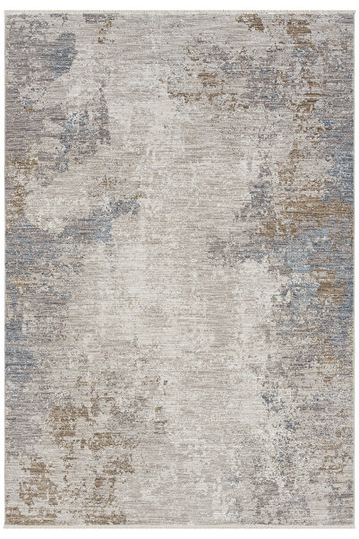 SEYRAN Peru 10206 Mavi Antialerjik Polyester Makine Halısı – Dokuma Tabanlı, ...