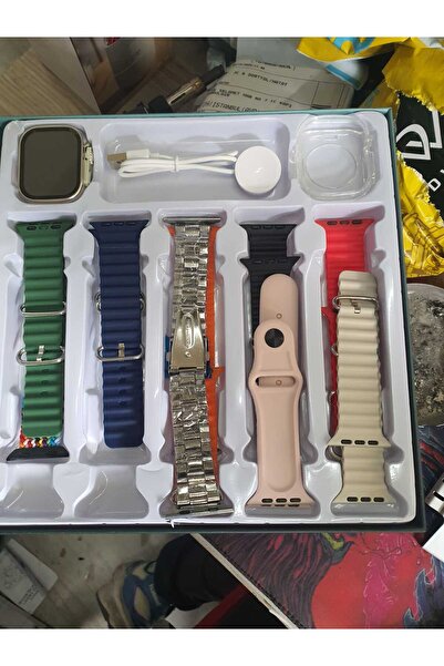 Tastech 10 KORDONLU AKILLI SAAT KORUMA KILIFI HEDİYELİ BLUETOOTH TELEFON GÖRÜ...