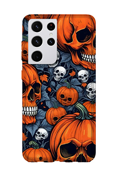 lelia حافظة هاتف شفافة مطبوعة متوافقة مع هاتف سامسونج جالاكسي S21 الترا |   ا...