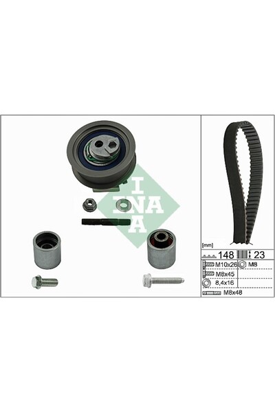 İna Set curea de distribuție 530 0445 10