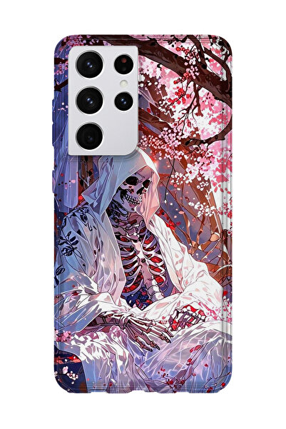 lelia حافظة هاتف شفافة متوافقة مع جالاكسي S21 الترا مطبوع |   المجموعة: دارك ...