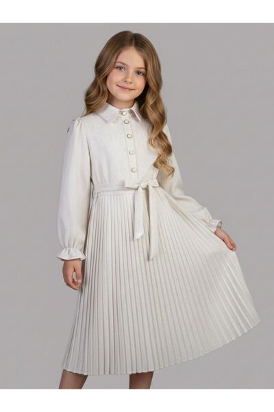 Cherrys Bebek Haljina sa plisiranom suknjom