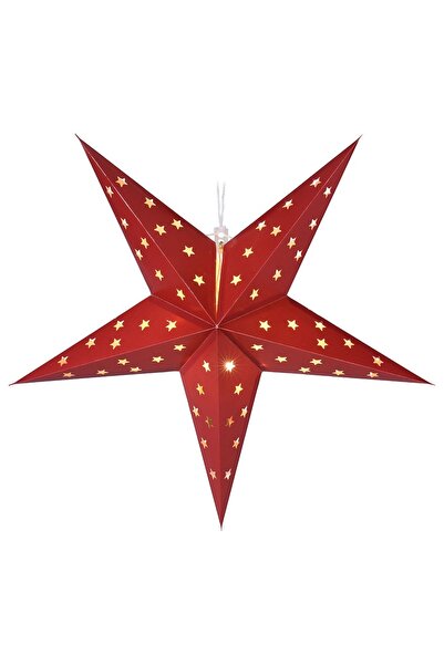 WELCOME Xmas Paper Star Lantern 14inch Assorted