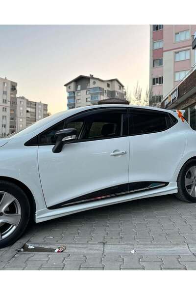 Tuning Vadisi Renault Clio 4 R Yan Ek Marşpiyel 2012-2019 arası Boyasız