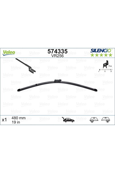 VALEO Μάκτρο υαλοκαθαριστήρα 574335