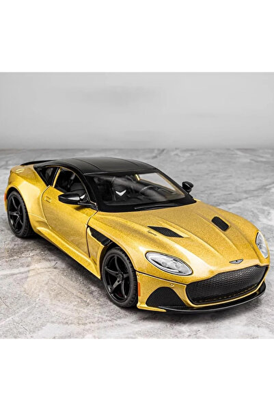 OEM Mașină miniaturală Aston Martin DB V12, metal, 20 cm – cu lumini, sunete,...