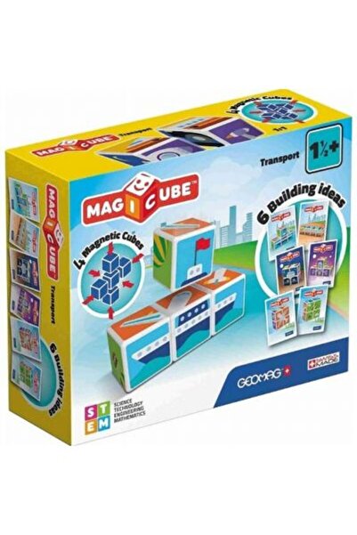 GEOMAG Set de blocuri magnetice - Magicube Transport