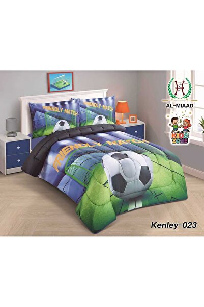 ALMIAAD طقم مفرش رسومات أطفال 4 قطع من المايكروفايبر الفخم رسومات ديجيتال ثاب...