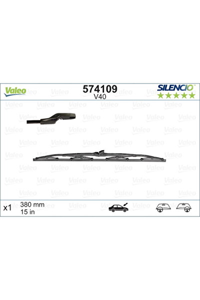 VALEO Μάκτρο υαλοκαθαριστήρα 574109