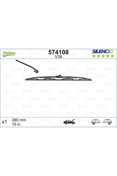 VALEO Lamelă ștergător 574108