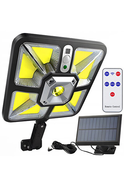 UBX Solar lamp, 241 LEDs, with motion and twilight sensor, 7600lm, 600W, remo...