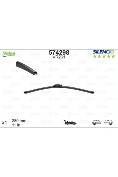 VALEO Lamelă ștergătoare 574298