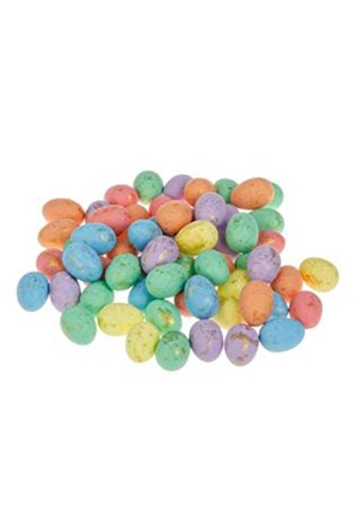 OEM Colored Easter Decorative Eggs with Golden Foil 2 cm - 50 pcs