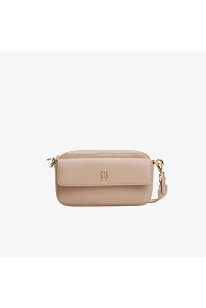 Tommy Hilfiger Distinct Kadın Bej Çapraz Çanta