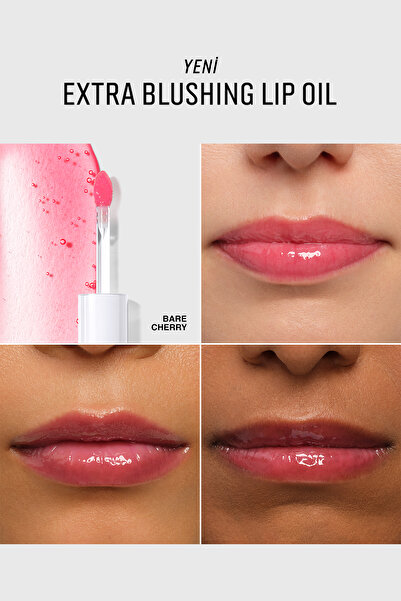 BOBBI BROWN Extra Blushing Lip Oil Nemlendirici Renkli Dudak Yağı - Bare Cherry