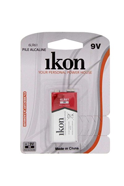 Ikon Alkaline 9V Battery