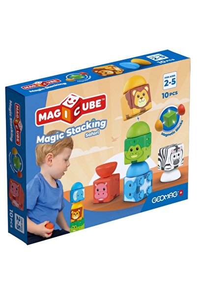 GEOMAG Magicube Safari 10 bucăți