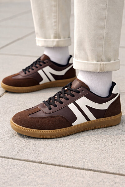 Emax Pantofi sport de damă, pantofi sport casual, retro, cu șireturi, talpă a...