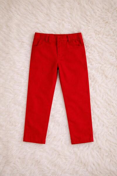 Kuraff Giyim 23 أبريل 29 أكتوبر 10 نوفمبر بنطلون من الكتان للأولاد والبنات