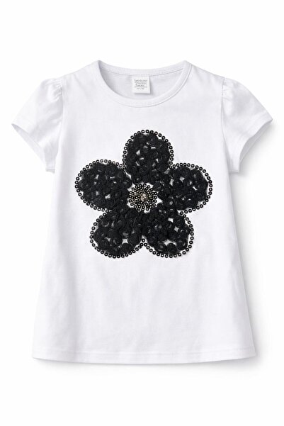 Kuraff Giyim Stylish T-Shirt with Special Design for Our Mini Girls