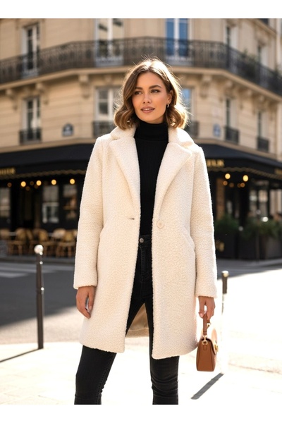 em teks Bukle kaşe kaban