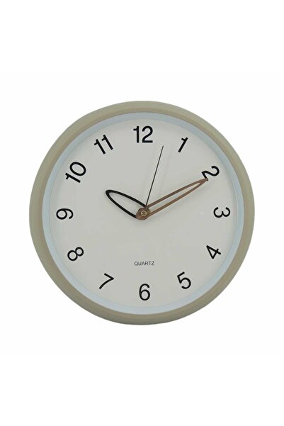 Maple Leaf Home CH PVC Wall Clock, 30 cm, Brown