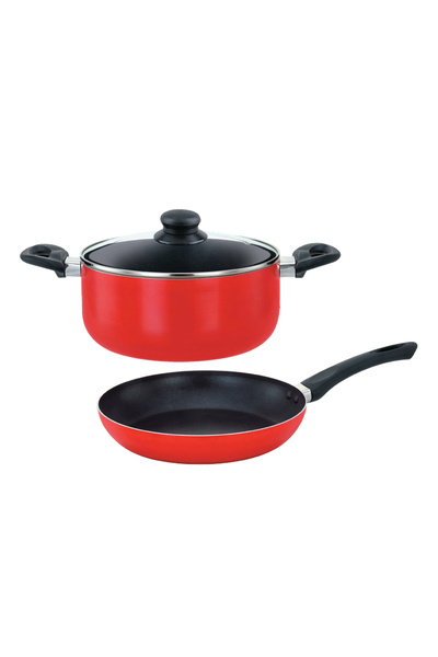 Chefline طقم قدر طهي ومقلاة غير لاصقة